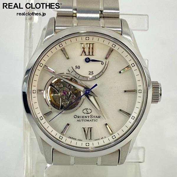 ORIENT STAR/オリエントスター 自動巻き腕時計 セミスケルトン エプソン F6R4-UAA0/RK-AT0004S /000拍卖