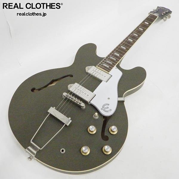 ★Epiphone/エピフォン CASINO Worn/カジノ ウォーン フルアコ エレキギター 同梱×/170拍卖
