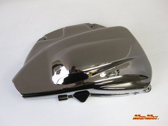 【大特価 1円~】PCX125(JF28)エアクリーナーカバー ライトブラックメッキ/エアクリカバー エンジンカバー ガーニッシュ【送料800円】拍卖