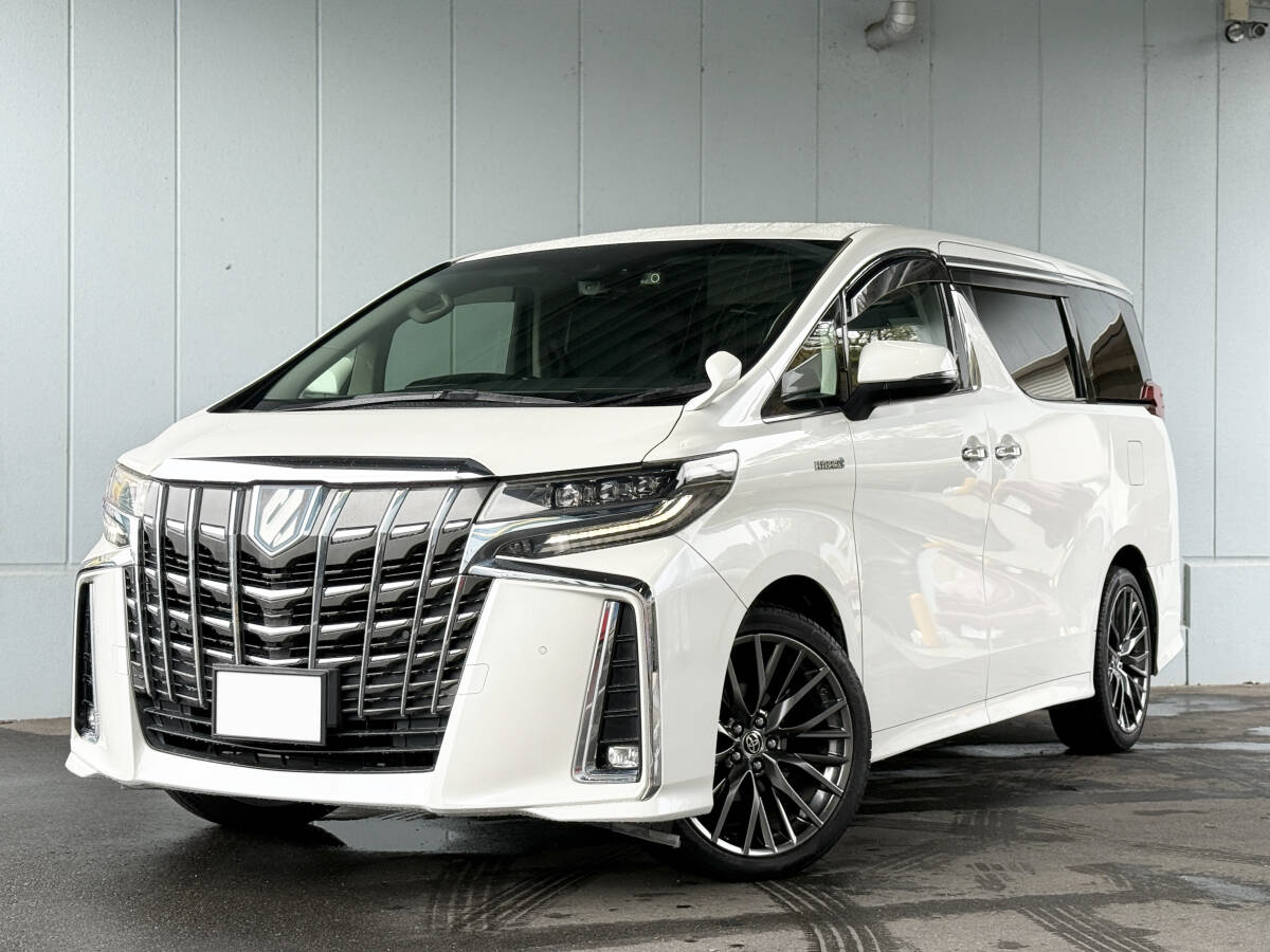 ☆福岡発☆ローン可能☆1円スタート!☆トヨタ アルファード AYH30W ハイブリッド SR Cパッケージ 20インチLEXUSホイール フリップダウン 拍卖