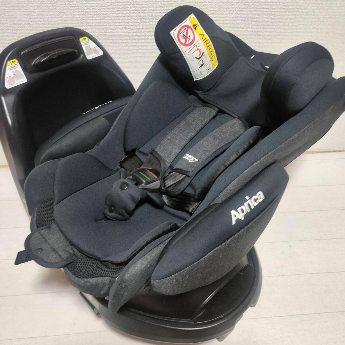 【送料込】アップリカ おまけ付き 綺麗 ディアターン プラス ISOFIX チャイルドシート 新生児~ 回転 ターン クリーニング済 フラディア拍卖
