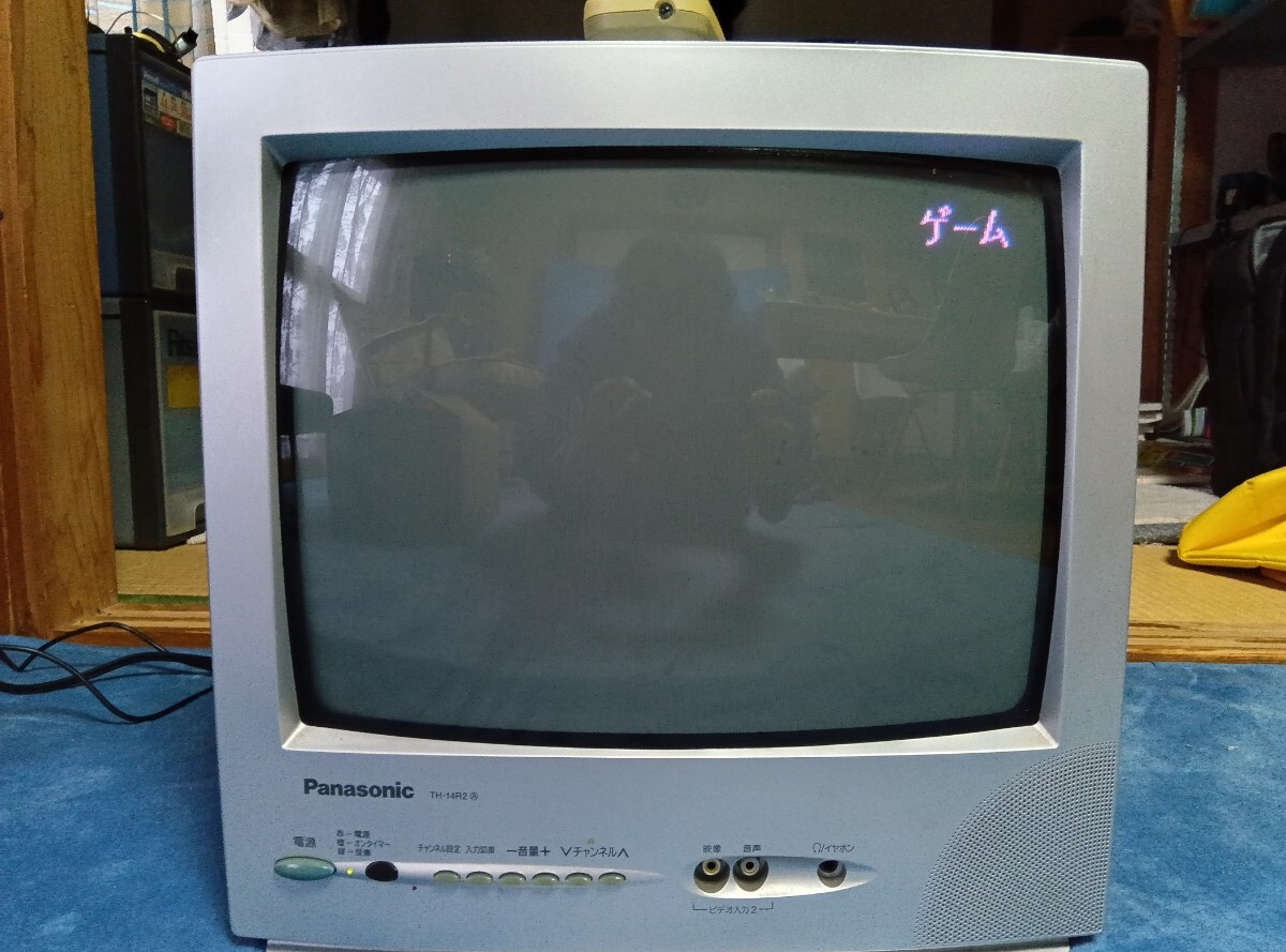 Panasonic TH-14R2 ブラウン管テレビ レトロゲームに最適拍卖