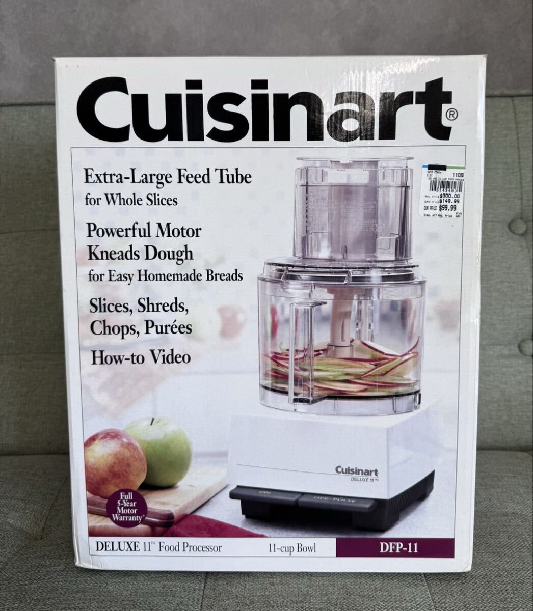 1円スタート hh0525w⑤ Cuisinart フードプロセッサー クイジナート SSL-100J ミキサー ベジタブルスパイラルスライサー ホワイト拍卖