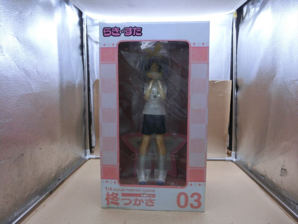 T【6え-88】【140サイズ】1円~/未開封/らき☆すた 柊つかさ 体操服ver. 1/4 フィギュア/フリーイング/※外箱傷み有拍卖