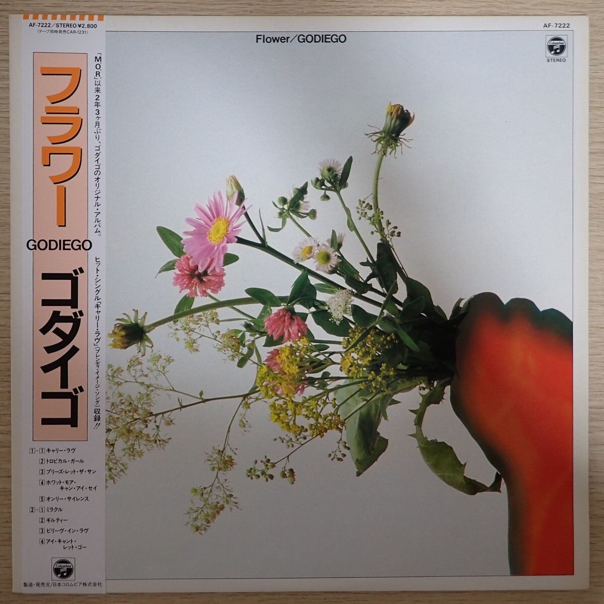 LP8674☆帯付「ゴダイゴ / フラワー / AF-7222」拍卖