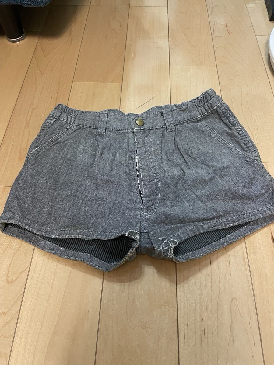⑤昭和半ズボン グレー 160サイズ拍卖