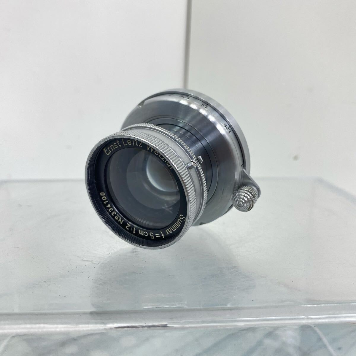 LS5F ライカ ズマール 5cm F2 Leica Summar 5cm F2 Ernst Leitz Wetzlar Summar L39 スクリューマウント 沈胴式鏡筒 超希少品 レンズ拍卖