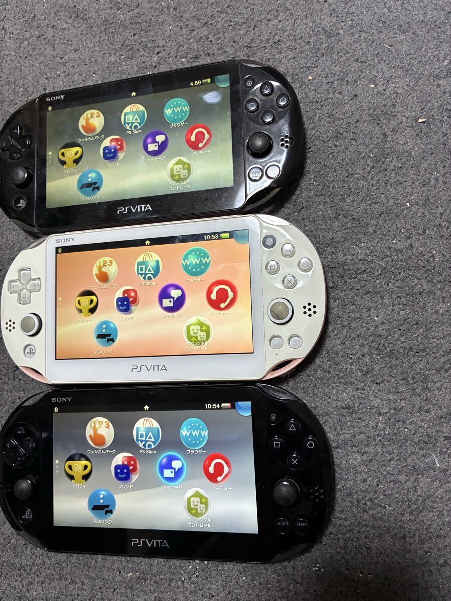 PSVITA 2000 PCH-2000 PlayStation Vita まとめ売り 2拍卖