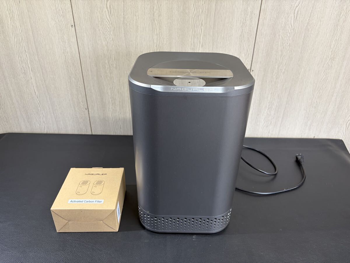 中古品☆NAGUALEP ナグアレップ NA-1 生ごみ処理機 活性炭フィルター付き 動作確認済 コンポスト 除菌 脱臭 家庭用 生ゴミ 肥料 節約 エコ拍卖