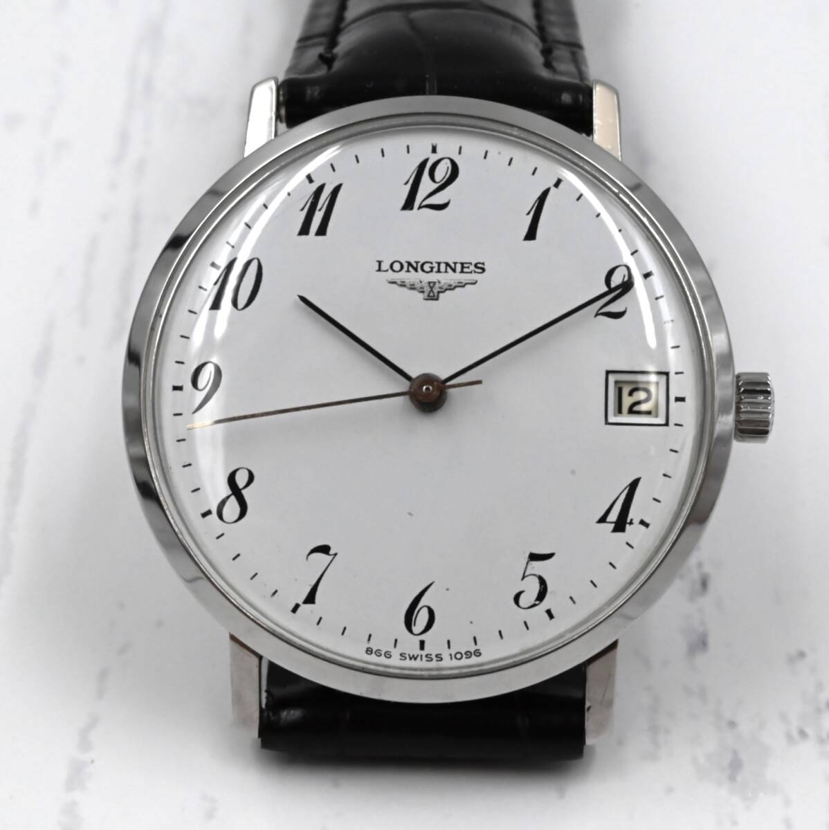 ☆ ドレスウオッチ LONGINES ロンジン アラビックダイアル Cal.6952 手巻き ゼロハックモデル 綺麗 Vintage Longines!拍卖