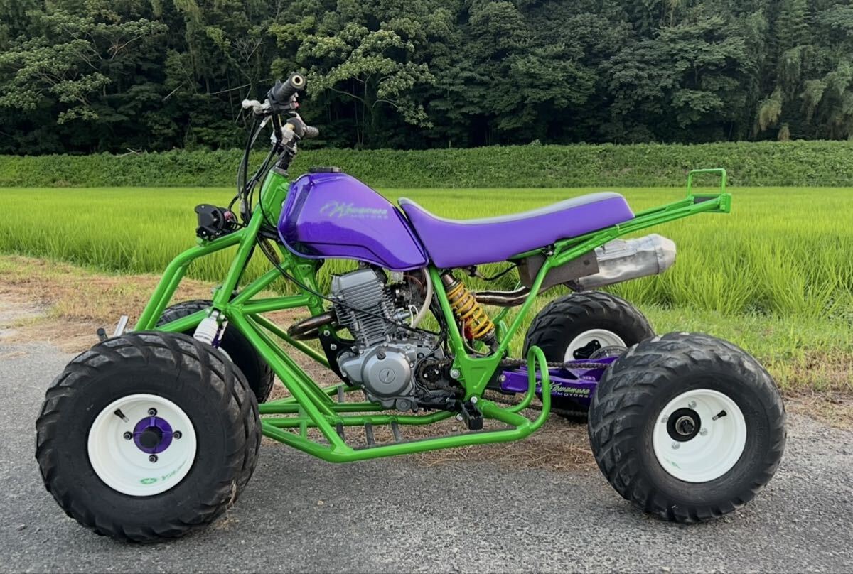ヤマハ セロー 225改 1KH ATV バギー ワンオフ 良質 SEROW 225 ATV BUGGY - YF350 バンシー YF200 YFM350 ラプター350 4輪バギー 拍卖