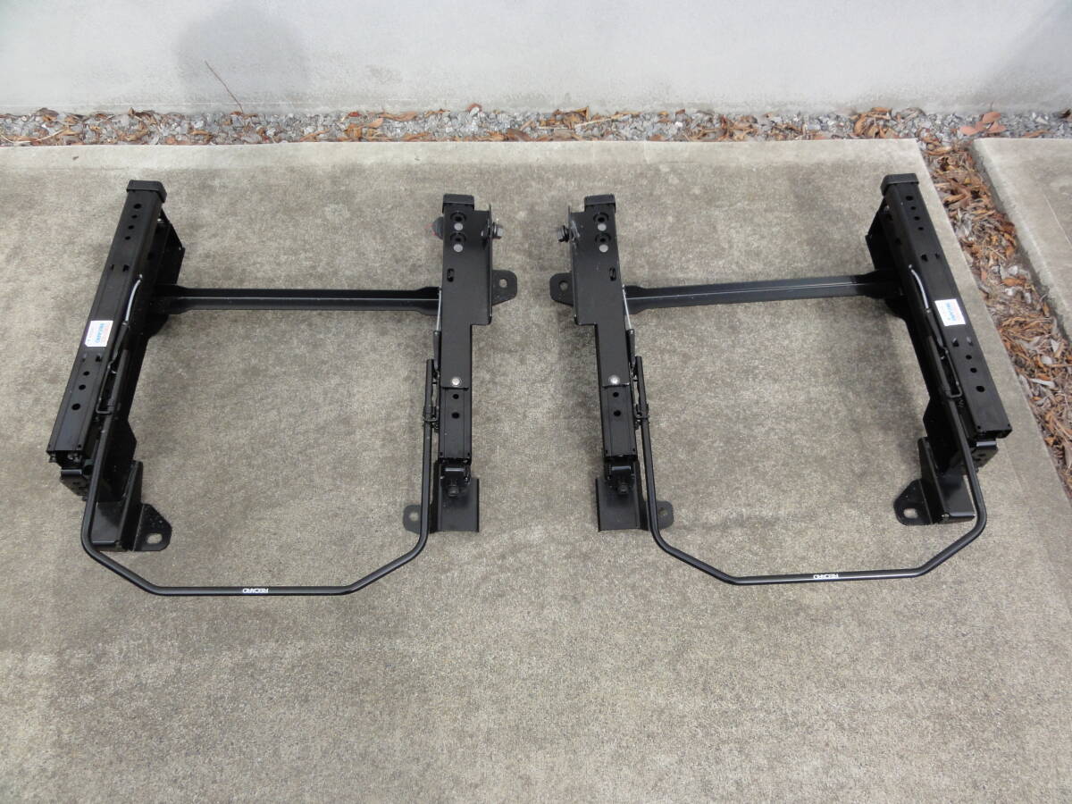 希少即決! 美品! RECARO レカロ シートレール パジェロミニ H53A H58A 左右セット 運転席 助手席 H59A キックス 正規品拍卖