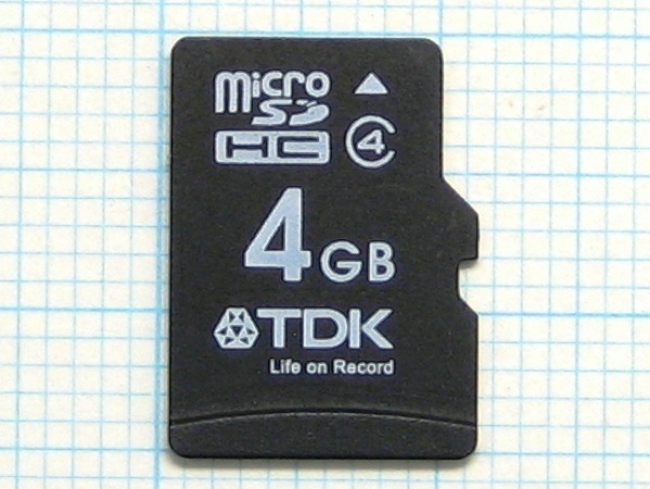 ★TDK micro SDHC メモリーカード 4GB 中古★送料85円・185円拍卖