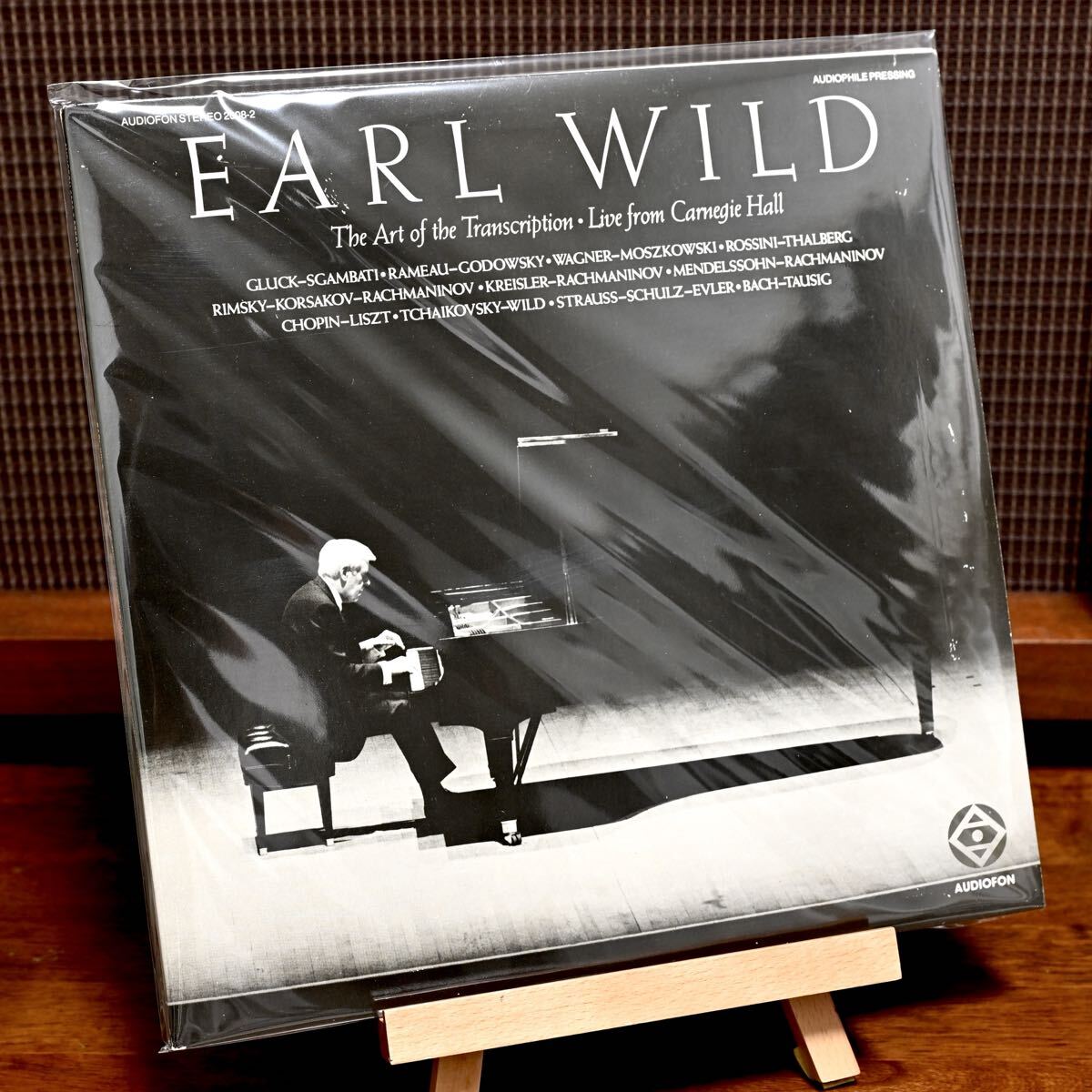 【稀少!AUDIOFON】EARL WILD / THE ART OF THE TRANSCRIPTION LIVE FROM CARNEGIE HALL アール・ワイルド 高音質録音 2008-2拍卖