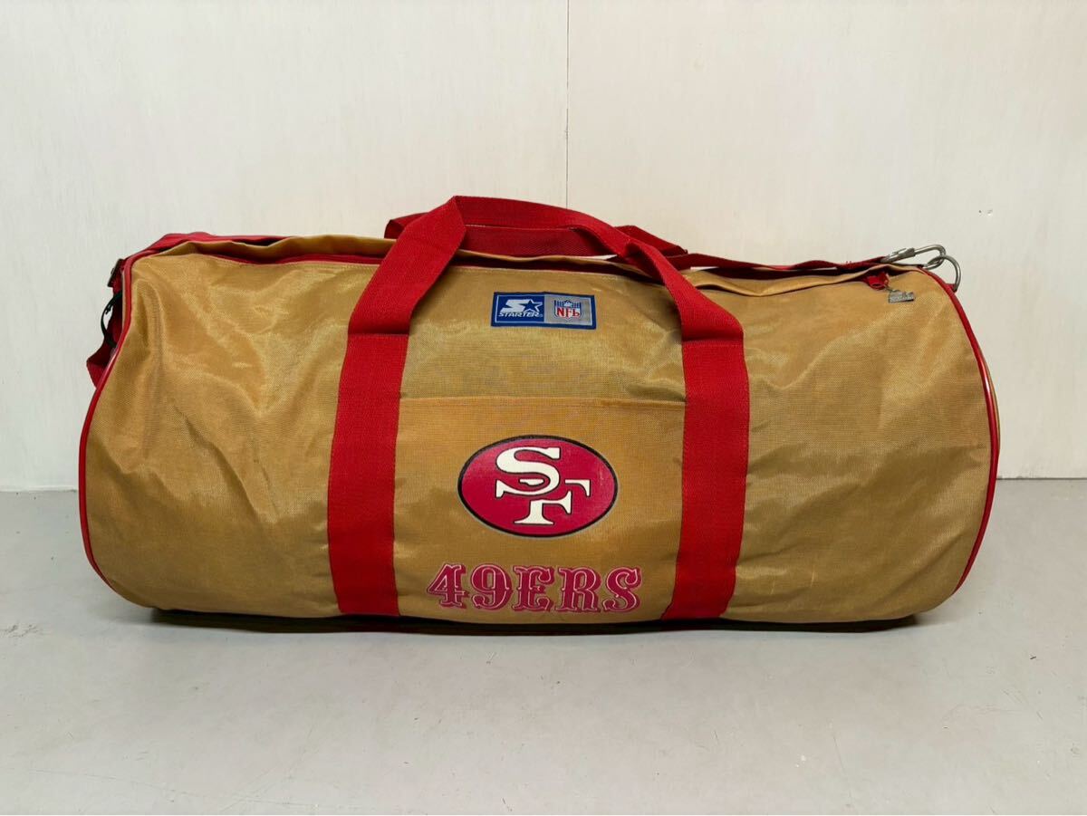 NFL ボストンバッグ サンフランシスコ・フォーティナイナーズ San Francisco 49ers SF ボストバック アメフト アメリカンフットボール拍卖