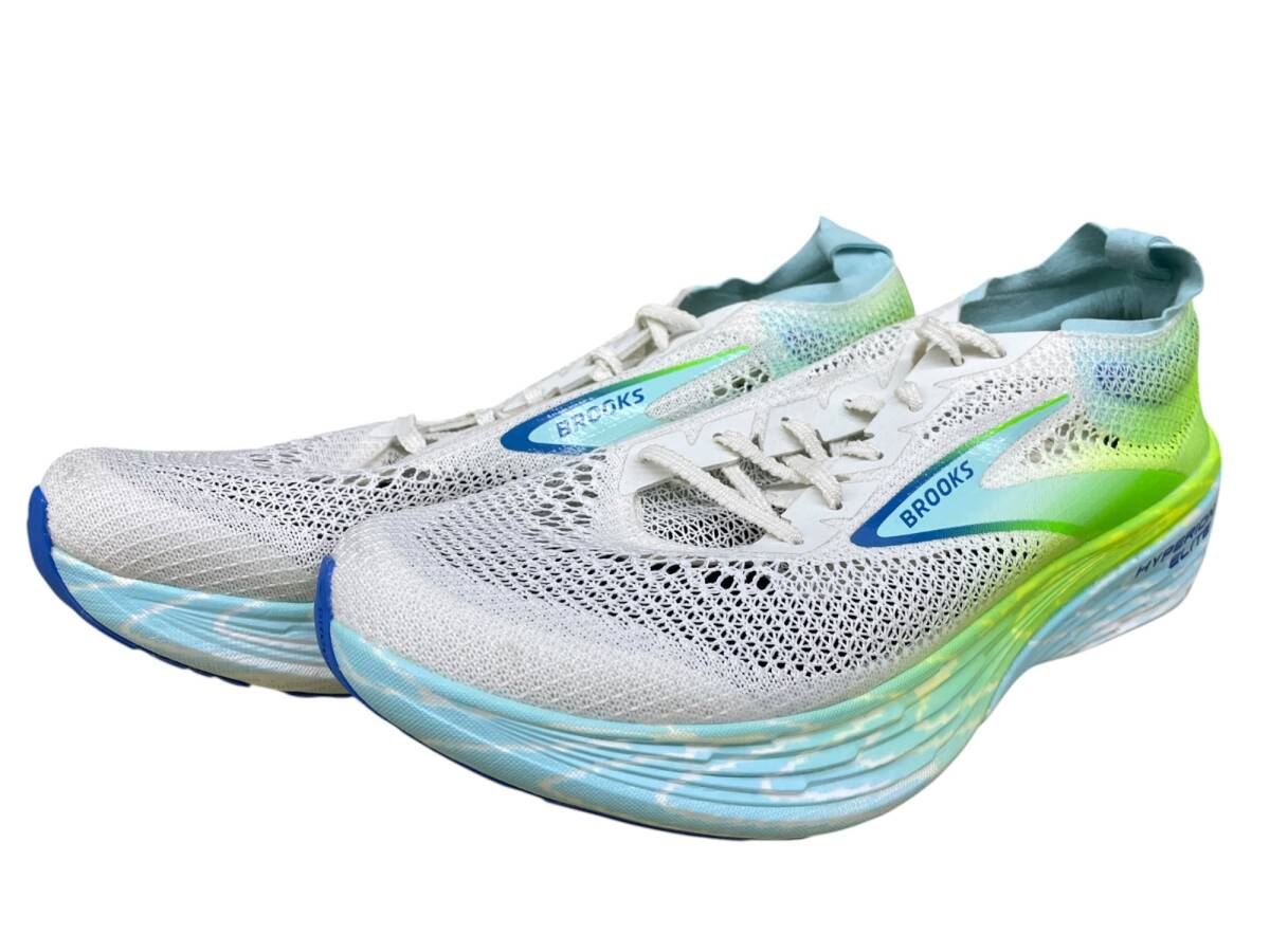 BROOKS (ブルックス) Hyperion Elite PB4 ハイペリオン エリート ランニング シューズ US11 29.0cm ホワイト メンズ/025拍卖
