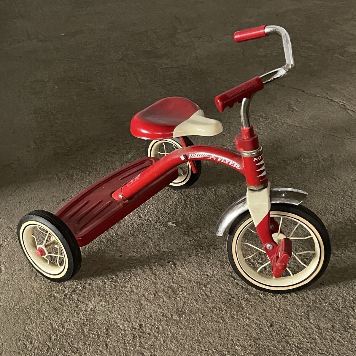 Radio Flyer ラジオフライヤー クラシック トライク 三輪車 / 赤 レトロ アメリカン 子供用 インテリア .B2651拍卖