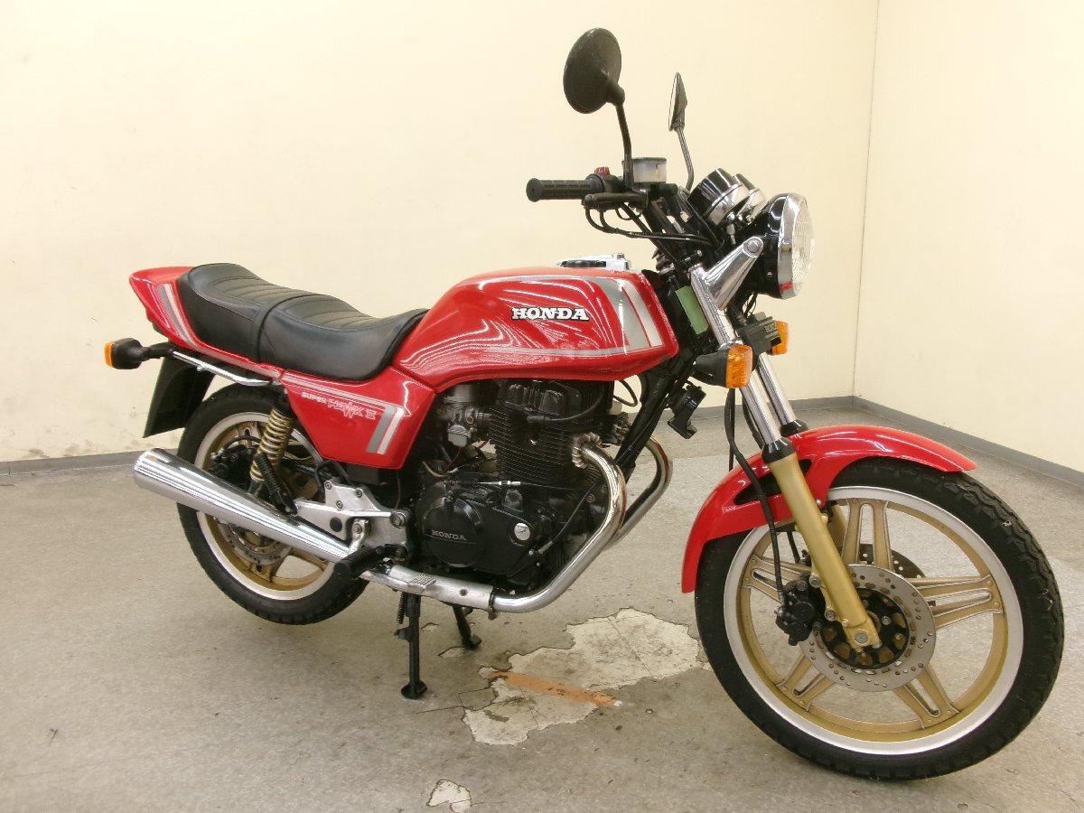 HONDA SUPER HAWK-III【動画有】ローン可 茨城発 現車確認可 要予約 初年度昭和56年 スーパーホーク3 NC04 旧車 キャブ車 絶版 ホンダ 車体拍卖