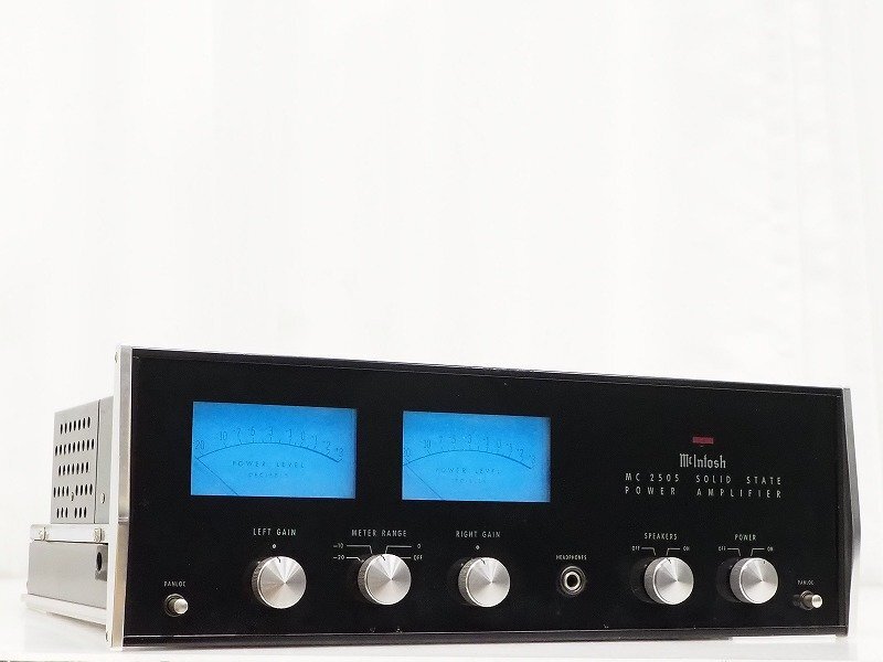 ■□McIntosh MC2505-2 パワーアンプ マッキントッシュ□■034502002J□■拍卖