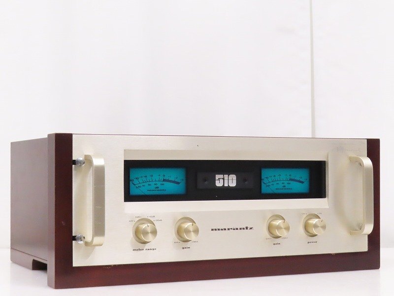 ■□marantz Model 510M パワーアンプ ウッドケース付 マランツ□■033343022□■拍卖