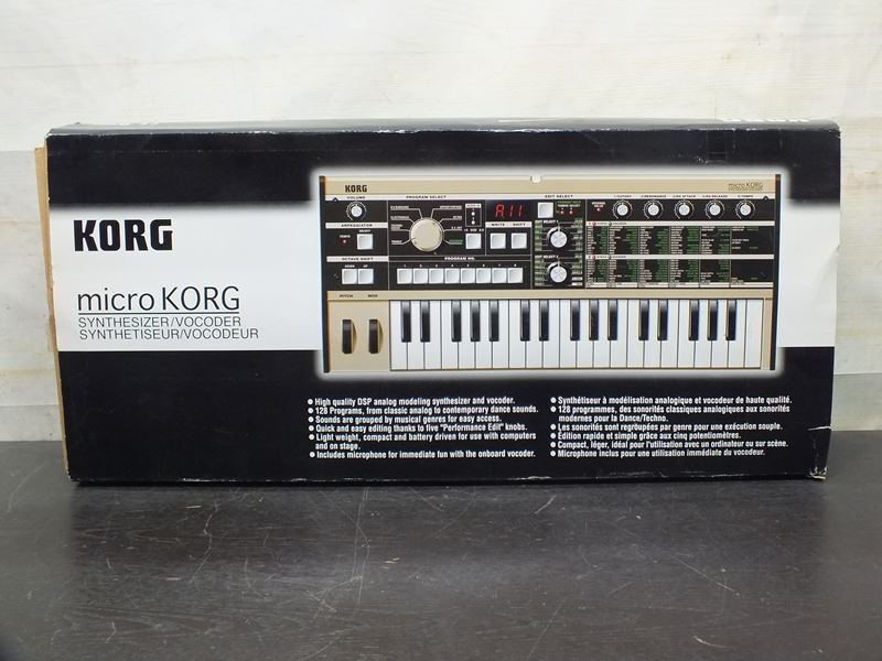 KORG micro KORG シンセサイザー キーボード コルグ拍卖