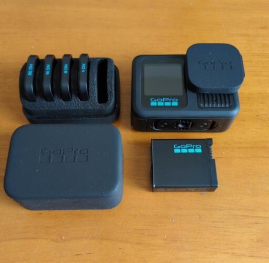 GoPro HERO13 + NDフィルター4枚 + 純正バッテリー1個 (CHDHX-131-FW)拍卖
