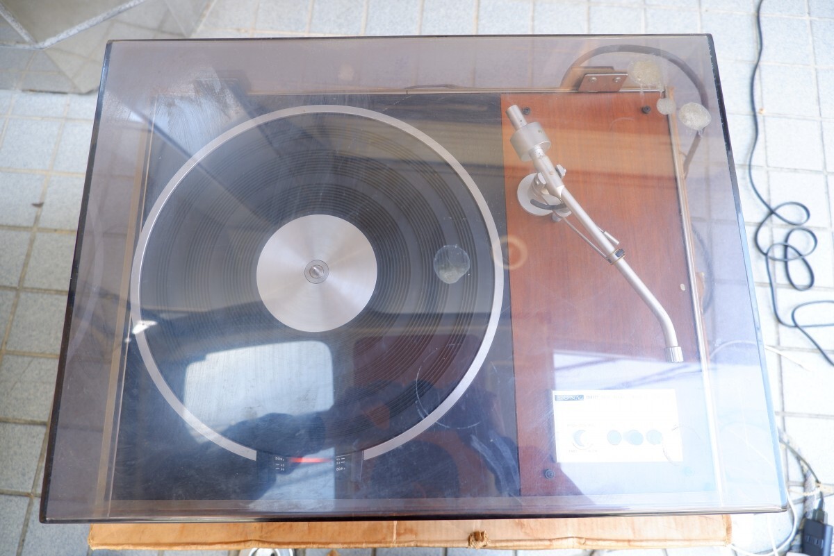R2-205 SONY PSE-4000 レコードプレーヤー 元箱付拍卖