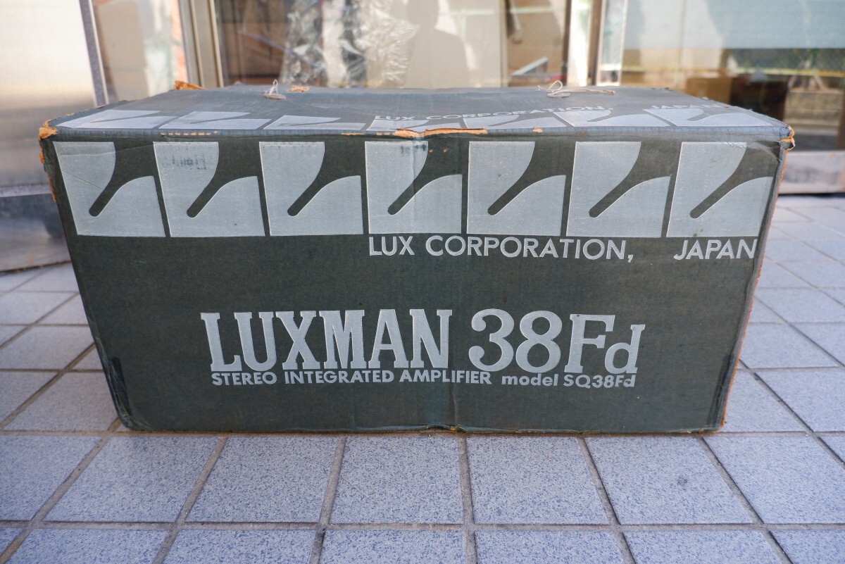 R2-209<未使用品>LUXMAN SQ38FD プリメインアンプ 元箱付拍卖