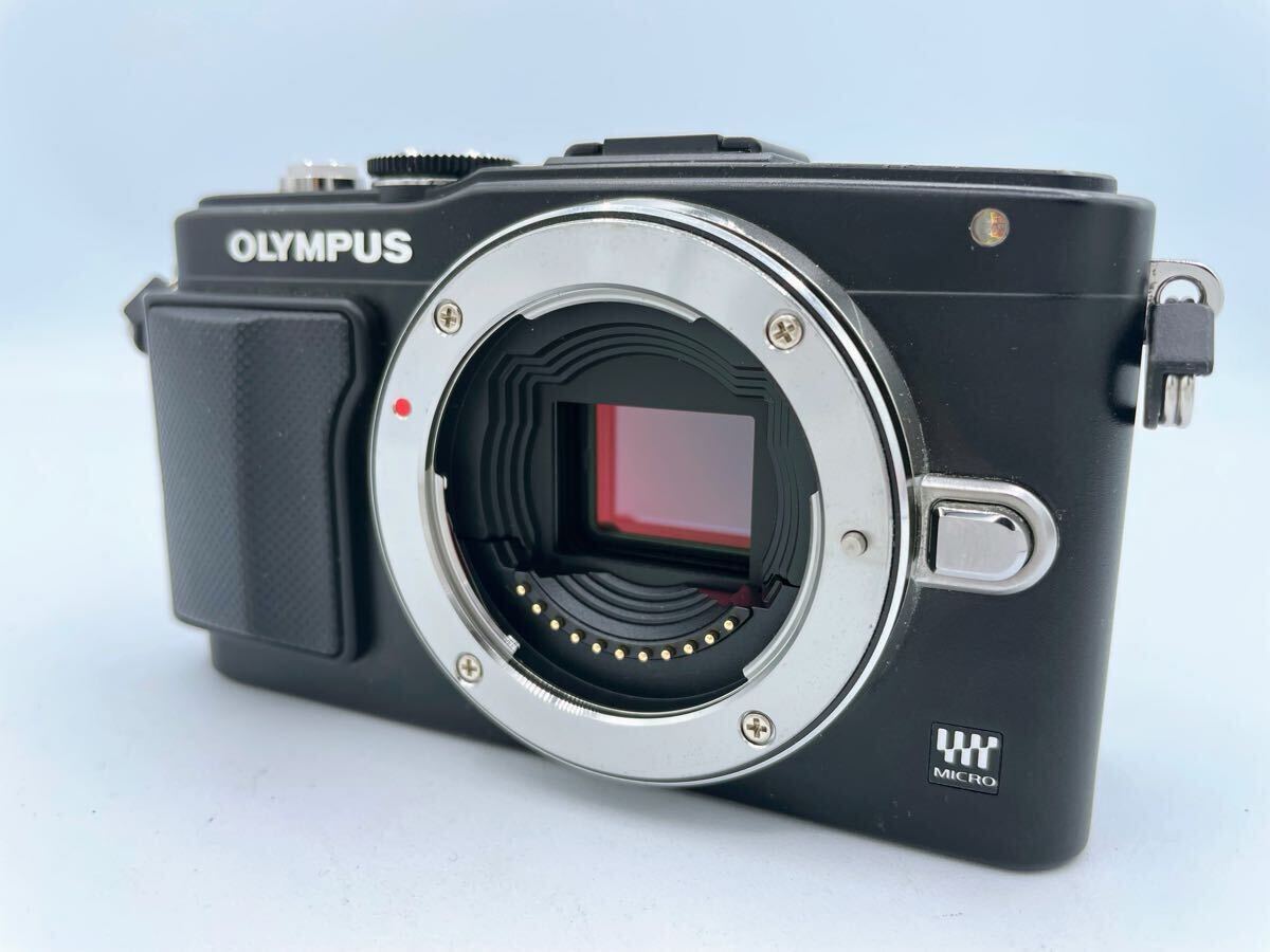 【外観美品】OLYMPUS PEN Lite E-PL5 ボディ ブラック ISエラー拍卖
