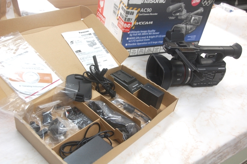 Panasonic AG-AC90 業務用ビデオカメラ 1円スタート 送料無料拍卖