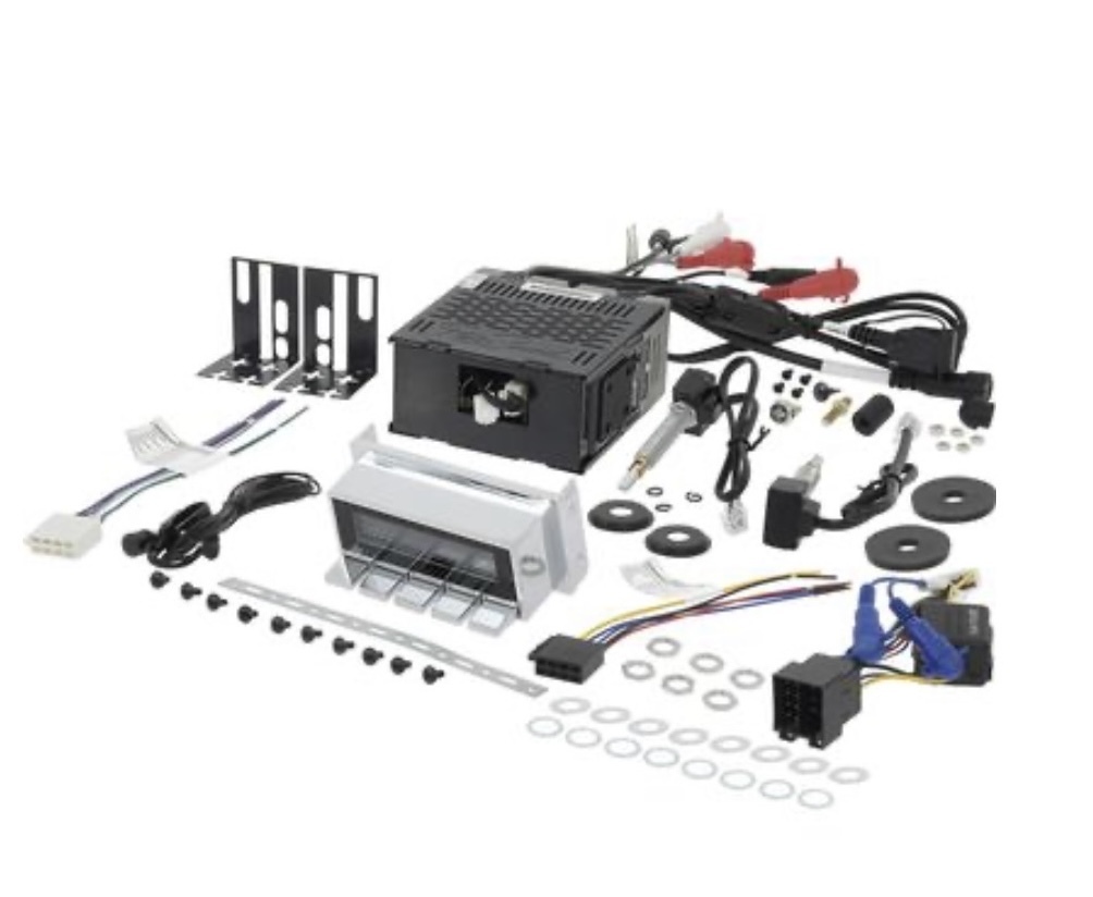 63 64 シボレー インパラ レトロサウンド クローム ロングビーチラジオ オリジナルタイプ Bluetooth対応 新品拍卖