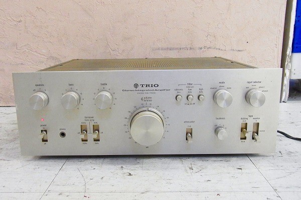 Z016-J44-462 TRIO トリオ KA-7300 アンプ 通電確認済み 現状品③@拍卖