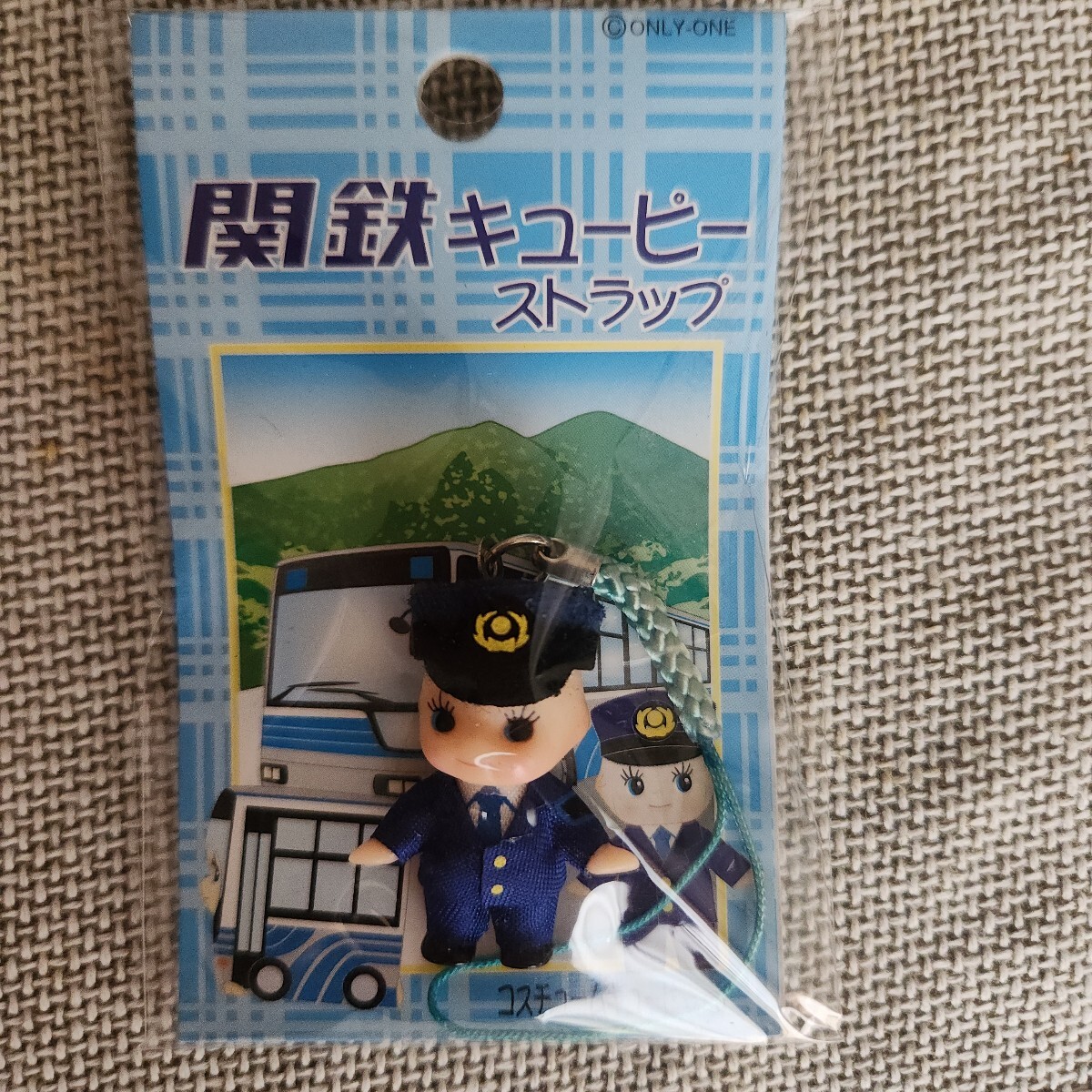 関鉄キューピー ストラップ 未開封品1点です拍卖
