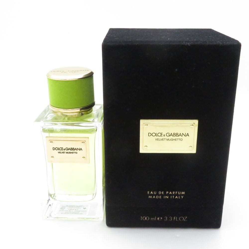 美品 DOLCE&GABBANA ドルチェ&ガッバーナ ベルベット ムゲット 香水 100ml オードパルファム 残量多 ミュゲ BM12996AH拍卖