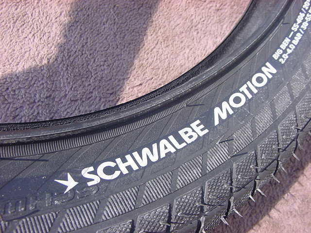 SCHWALBE MOTION BIG BEN 20x2.15 おまけ付き 新品未使用 拍卖