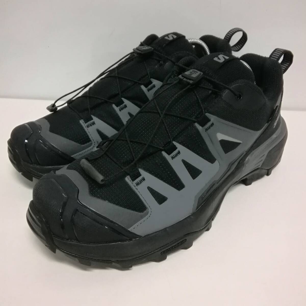 SALOMON サロモン トレッキングシューズ 靴 26cm ブラック×グレー 474532 X ULTRA 360 GORE-TEX エックス ウルトラ 360 ゴアテックス拍卖