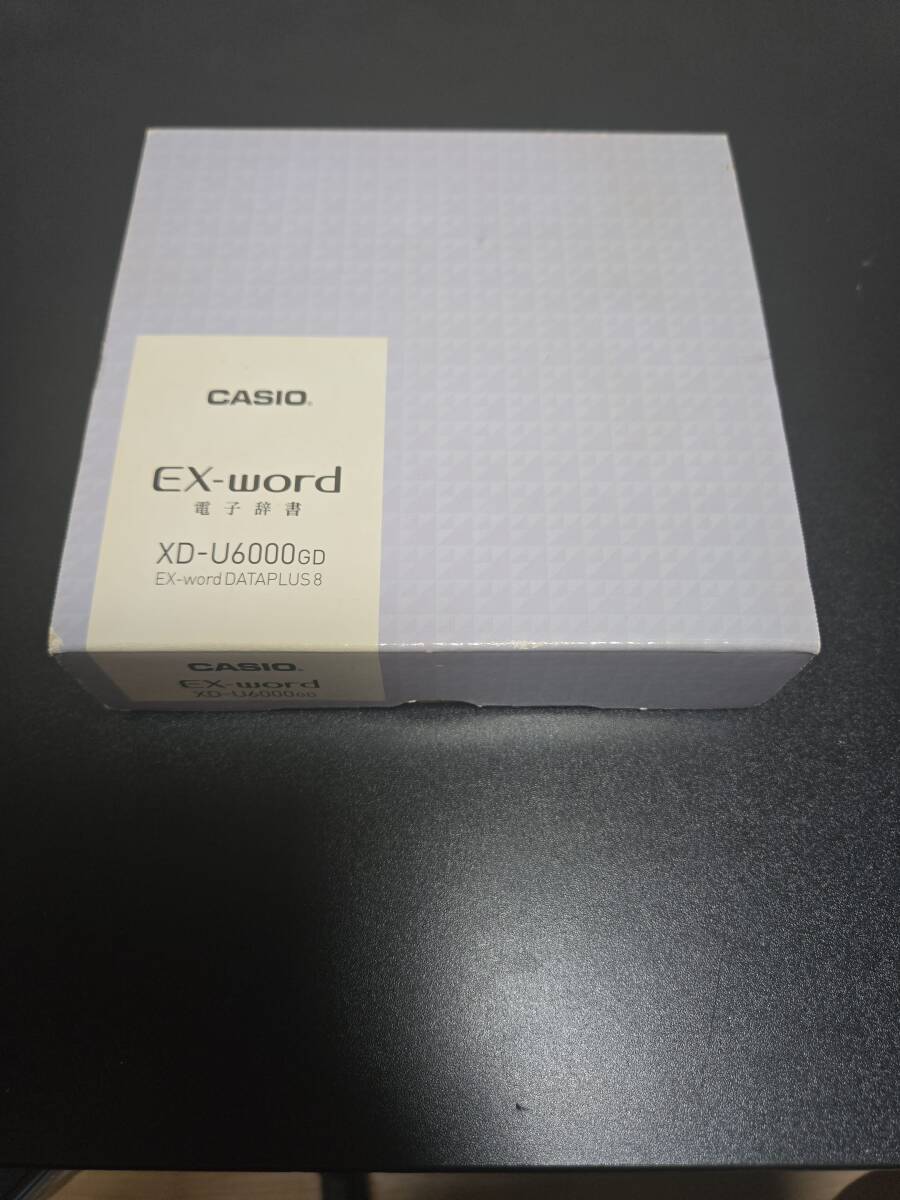 XD-U6000GD シャンパンゴールド 電子辞書拍卖