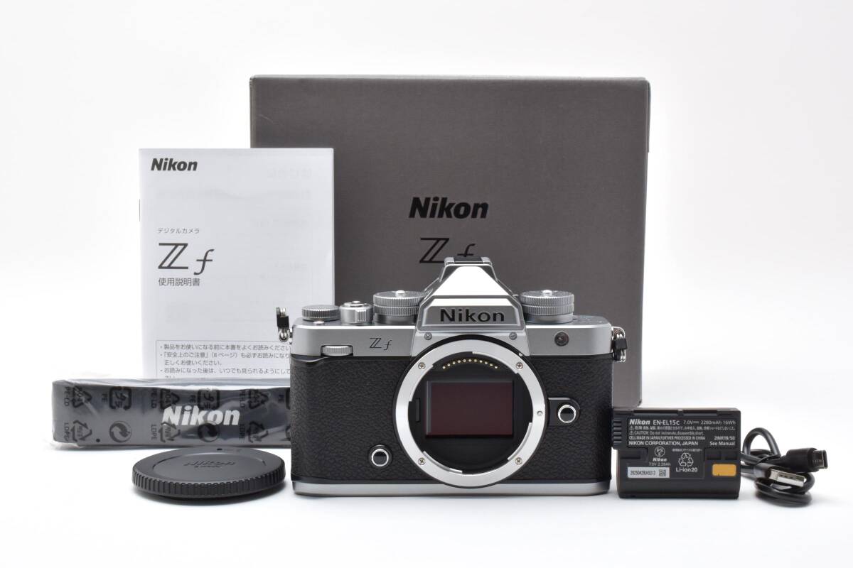 ★極上美品★《ショット数2,672回》ニコン Nikon Zf ボディ シルバー★ YMA1126#18拍卖