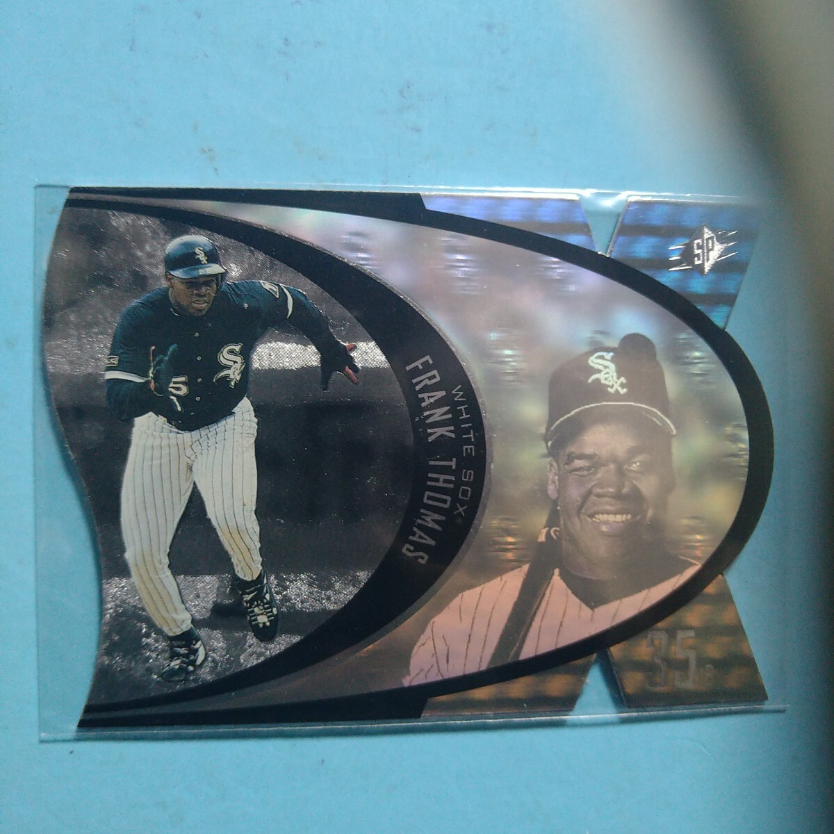 1997 UPPER DECK SPX フランク・トーマス FRANK THOMAS シルバーパラレル Cホワイトソックス拍卖