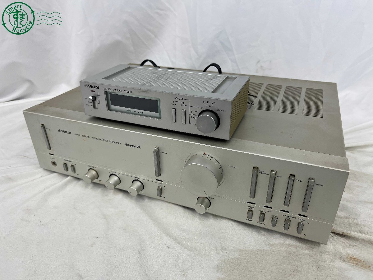 CE0706709 ▲ Victor ビクター プリメインアンプ A-X3 オーディオタイマー TA-10 オーディオ機器 音響機器 中古品 used品 現状品 ⑫拍卖