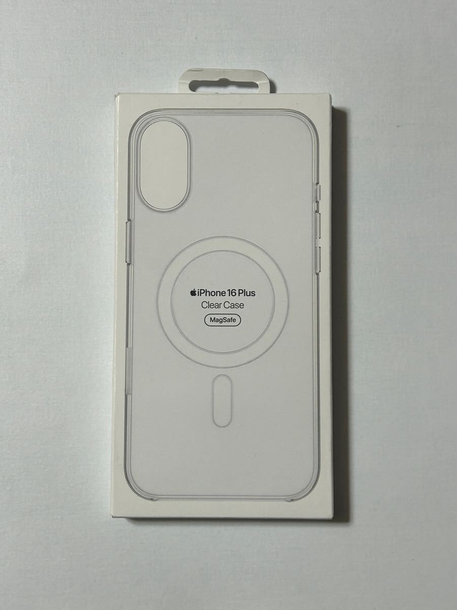 Apple純正MagSafe対応 iPhone 16 Plus クリアケース 新品拍卖