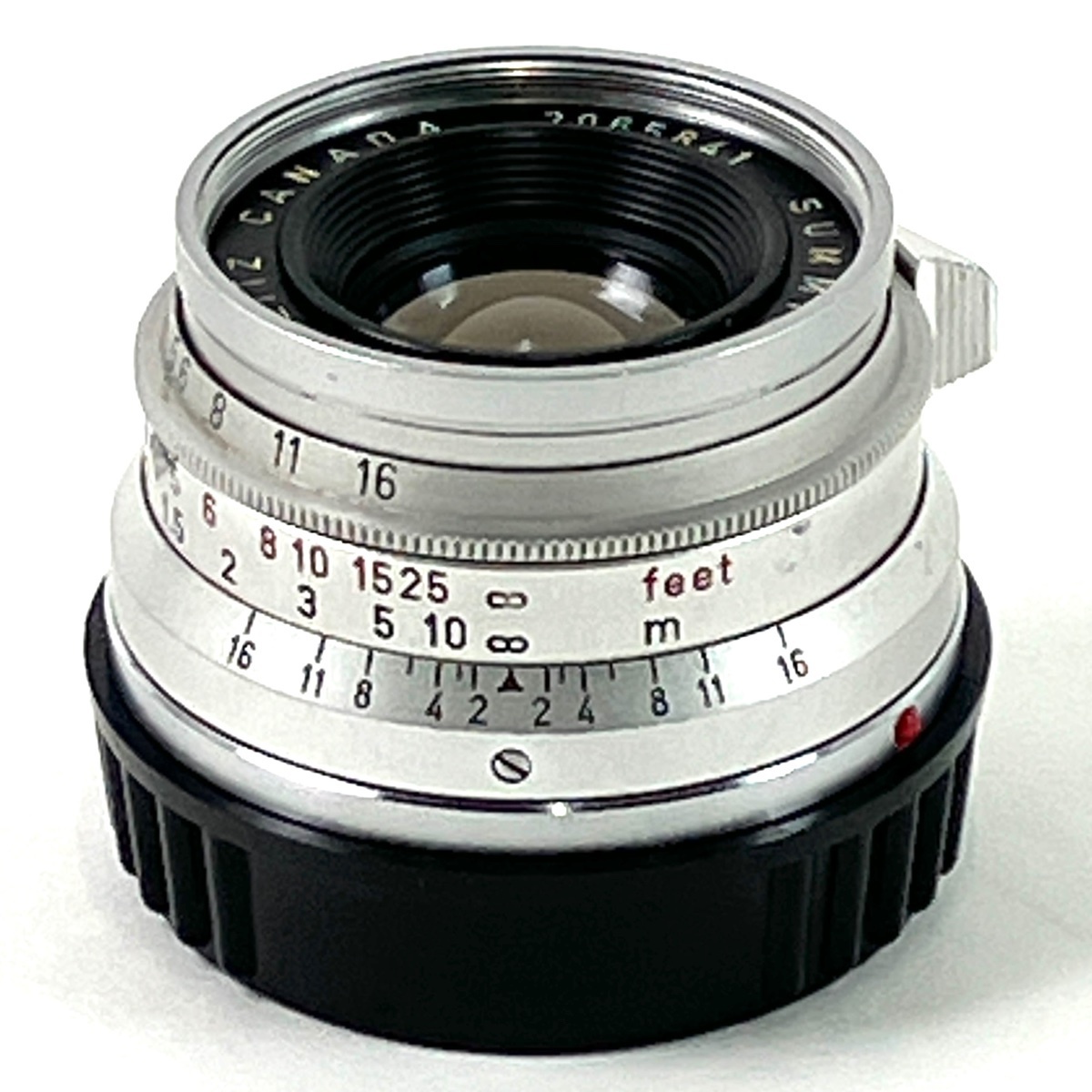 【1円】 ライカ LEICA SUMMICRON 35mm F2 ズミクロン 8枚玉 Mマウント レンジファインダーカメラ用レンズ 【中古】拍卖