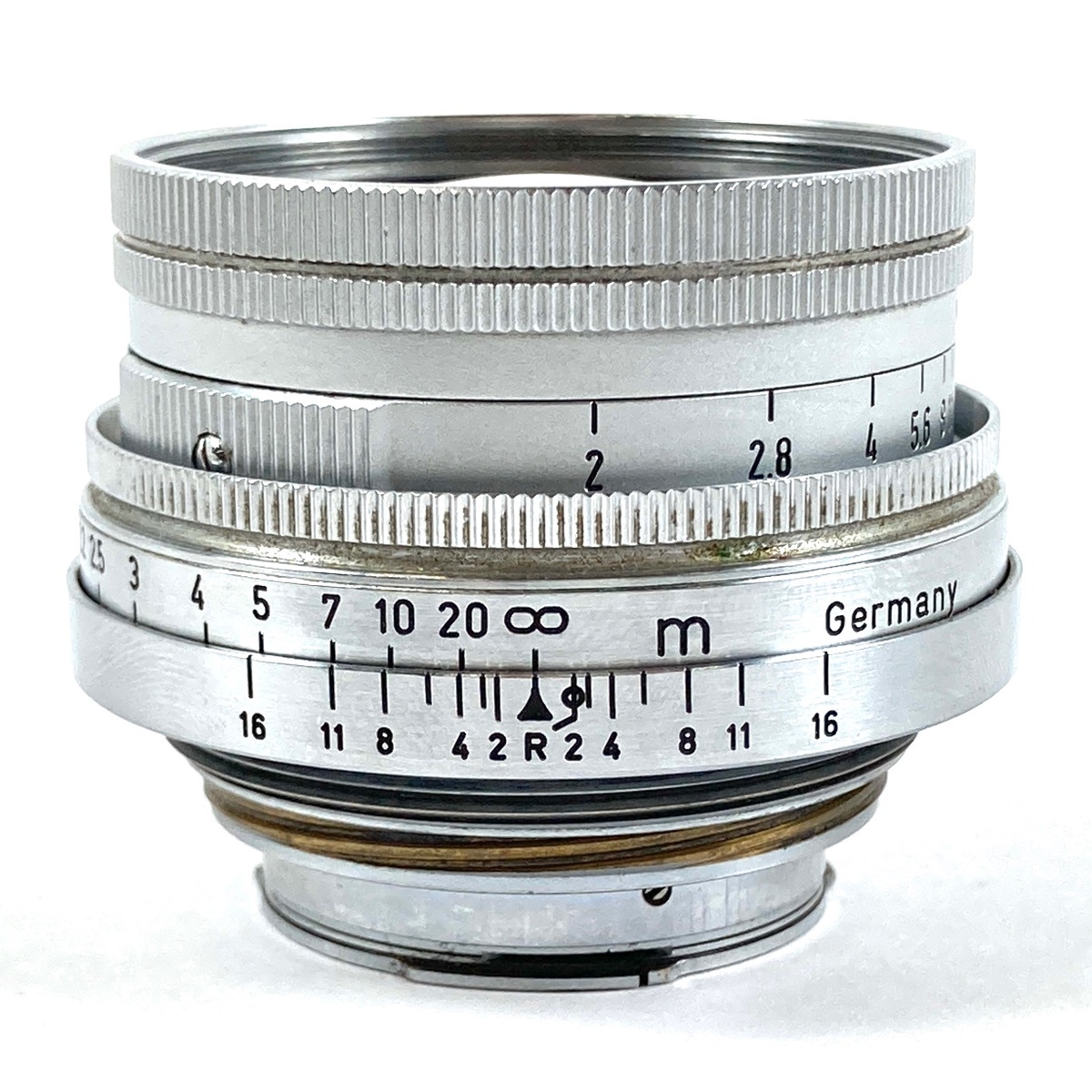 【1円】 ライカ LEICA SUMMICRON 50mm F2 ズミクロン 沈胴 Lマウント L39 レンジファインダーカメラ用レンズ 【中古】拍卖