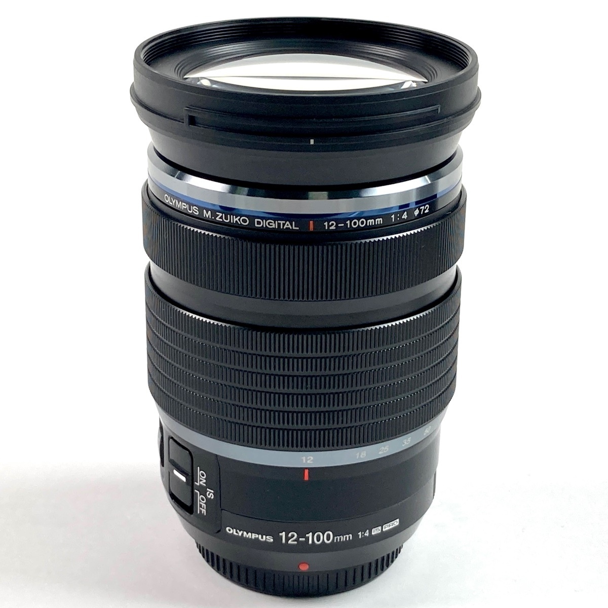 【1円】 オリンパス OLYMPUS M.ZUIKO DIGITAL ED 12-100mm F4.0 IS PRO 一眼カメラ用レンズ(オートフォーカス) 【中古】拍卖
