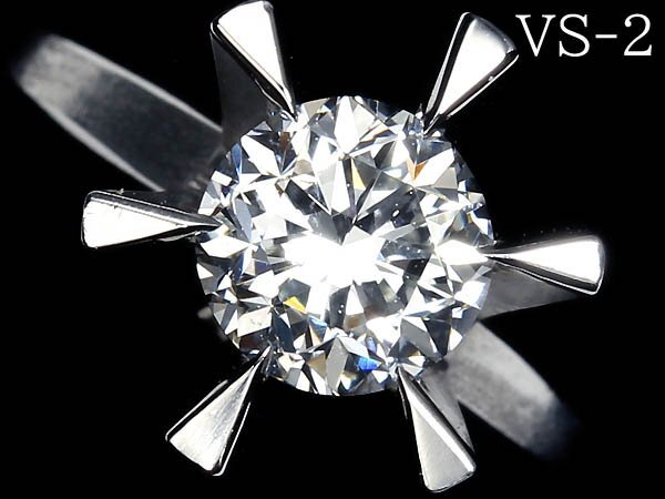 IMR18303T【1円~】新品仕上【RK宝石】《Diamond》VS-2 Hカラー 極上ダイヤモンド 特大1.01ct! Pt900 超高級 一粒ダイヤ ソリティア リング拍卖