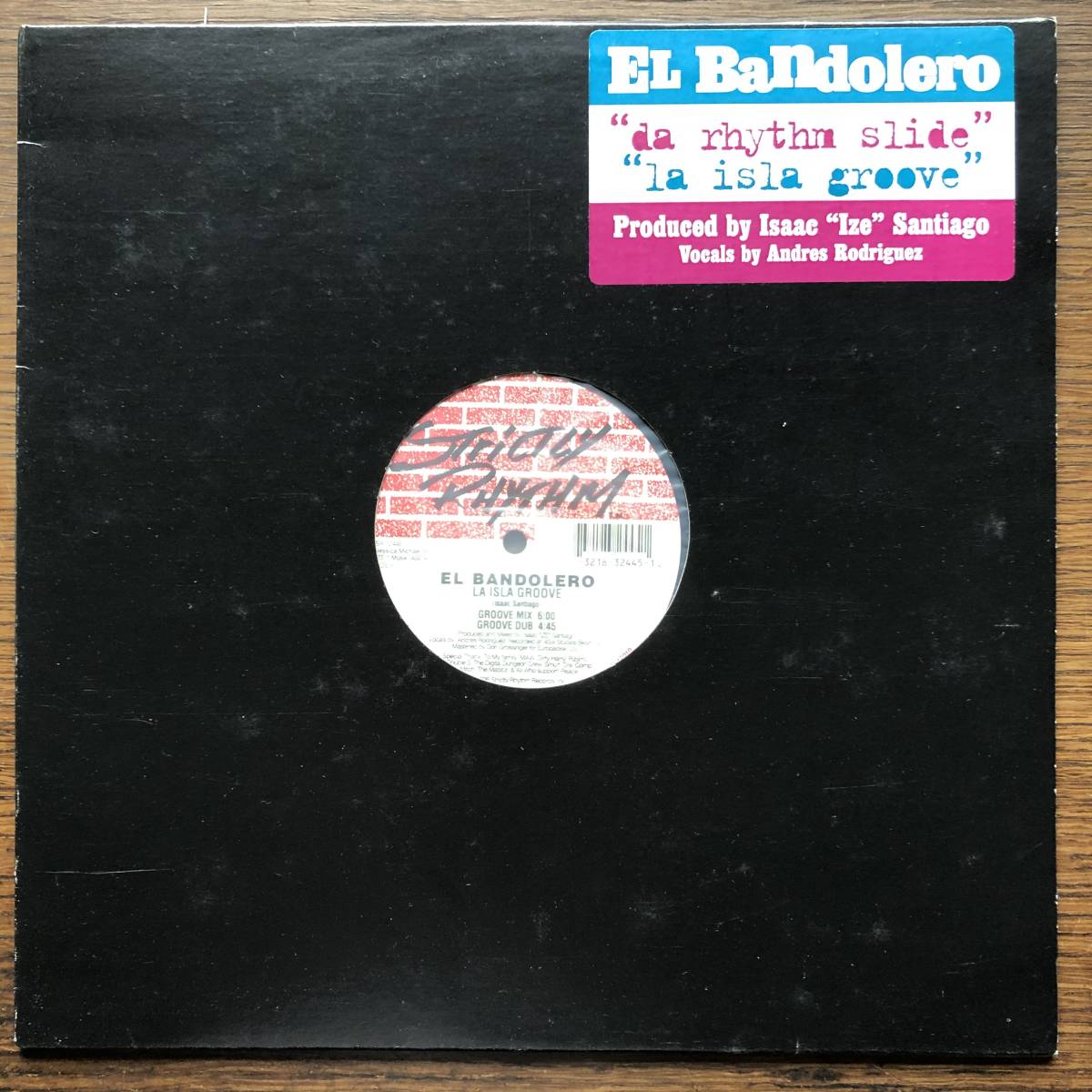 DA RHYTHM SLIDE,LA ISLA GROOVE / EL BANDOLERO 12インチレコード拍卖