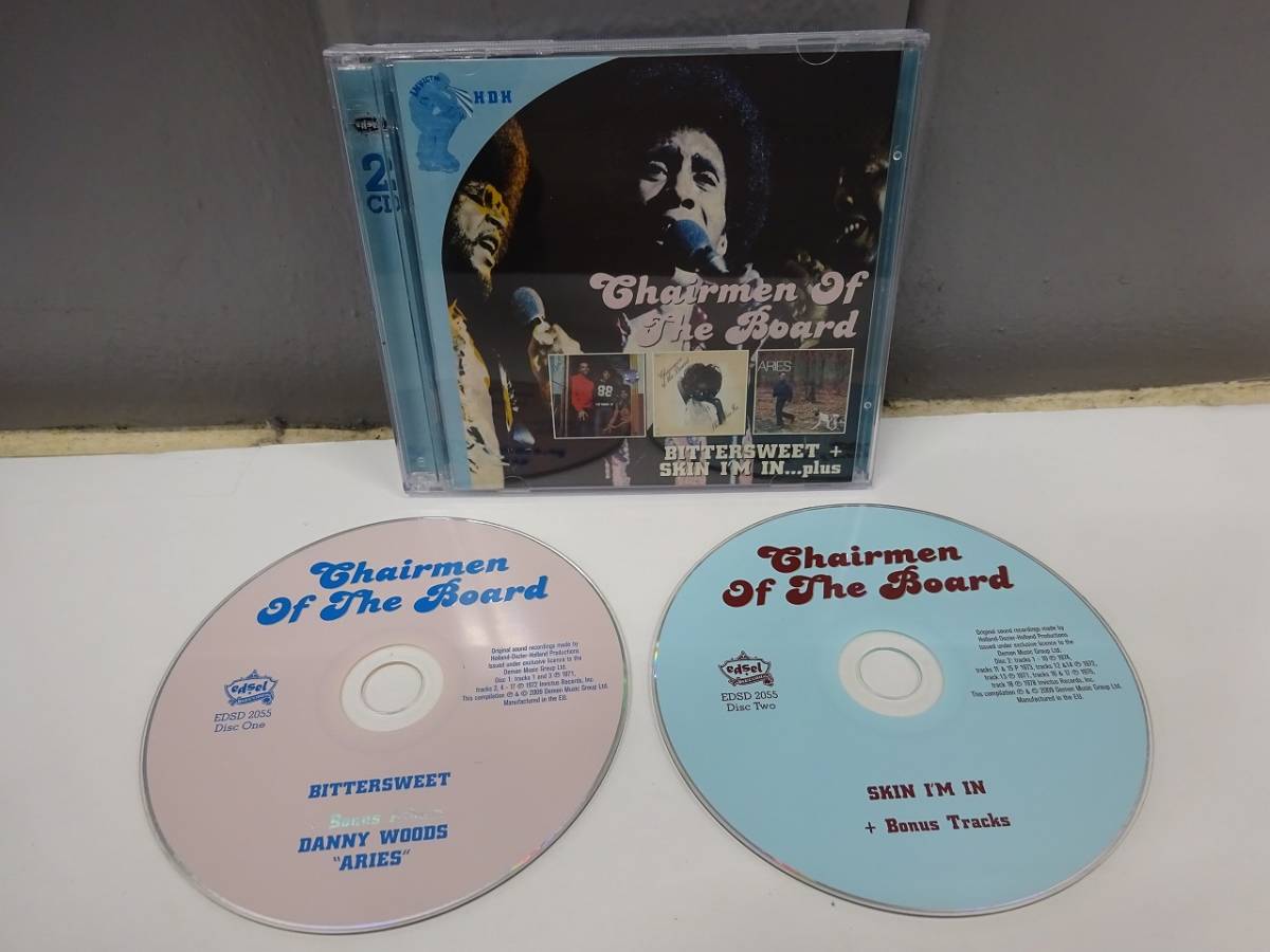 2CD / CHAIRMEN OF THE BOARD チェアマン・オブ・ザ・ボード BITTERSWEET + SKIN I'M IN...PLUS / INVICTUS【EU/EDSEL/EDSD2055】AK0307拍卖