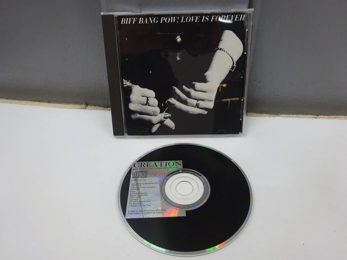 CD / BIFF BANG POW! ビフ・バン・パウ! LOVE IS FOREVER / アラン・マッギー / ギター・ポップ【UK/CREATION/CRELP029CD】AK0315拍卖