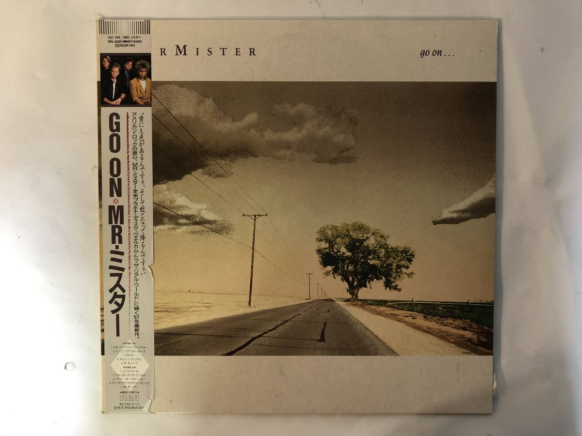 10531S 帯付美盤12LP★Mr.ミスター/Mr.Mister/GO ON★RPL-8381 拍卖