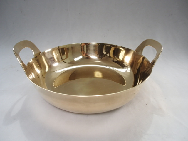 即落札 新品未使用 真鍮製 天ぷら鍋 36cm 新品 真鍮 天ぷら 揚げ鍋 真鍮 天婦羅鍋 天鍋 てんぷら鍋 手作り 日本製 伝統工芸品拍卖